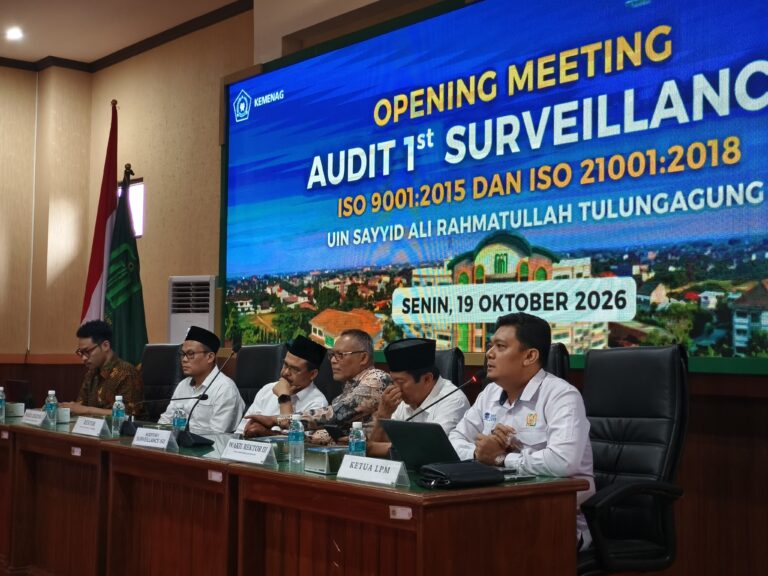 ​Perkuat Komitmen Mutu dan Tata Kelola, UIN SATU Gelar Audit 1st Surveillance ISO